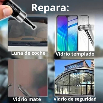 Nano Líquido REPARADOR de Vidrios